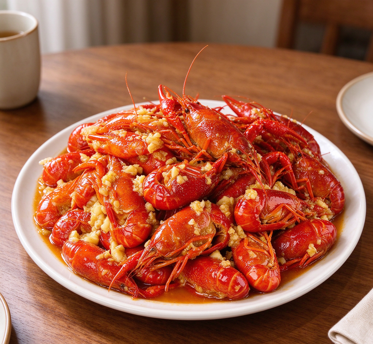 Succulent Garlic Crawfish Boil - The Ultimate Seafood Delight