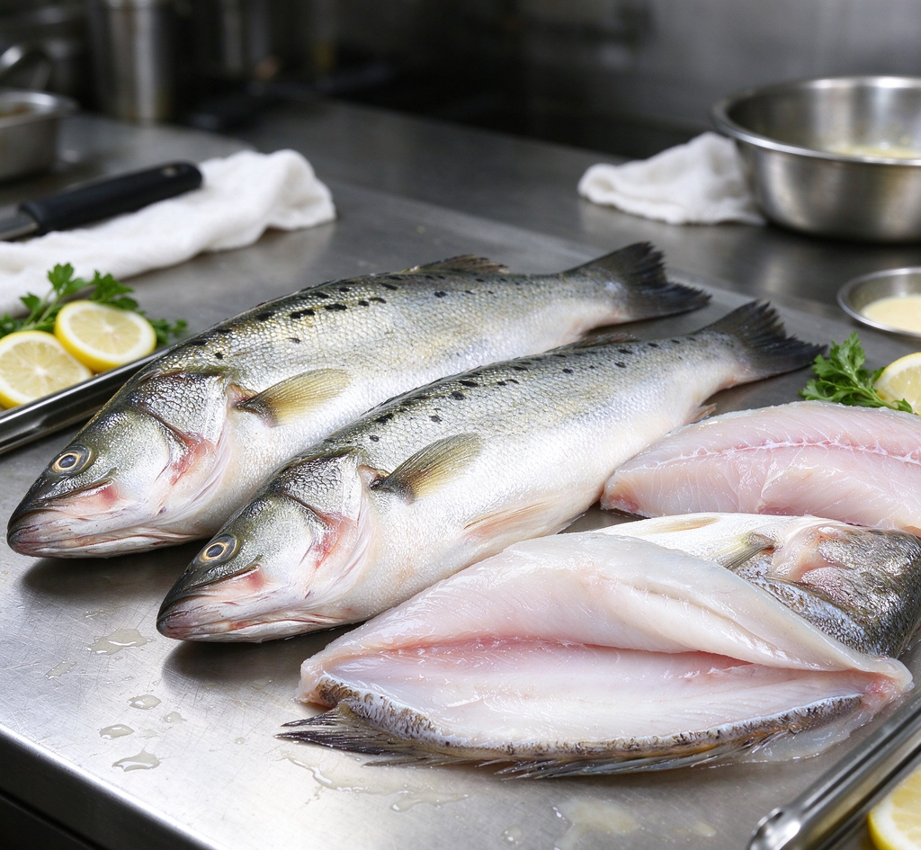Fresh Whole & Filleted Sea Bass – Premium Quality for Every Occasion