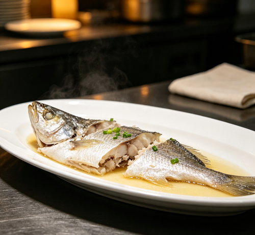Delicate Steamed Fish Fillets: Freshness in Every Bite